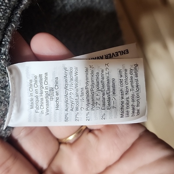 Madewell Cardigan Sweater Size Extra Small front deep pockets Wool Blend - Picture 3 of 4